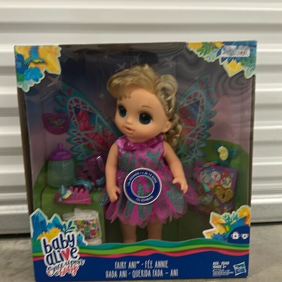 Baby Alive Once Upon a Baby Doll NWT Fairy Ani - Picture 1 of 6